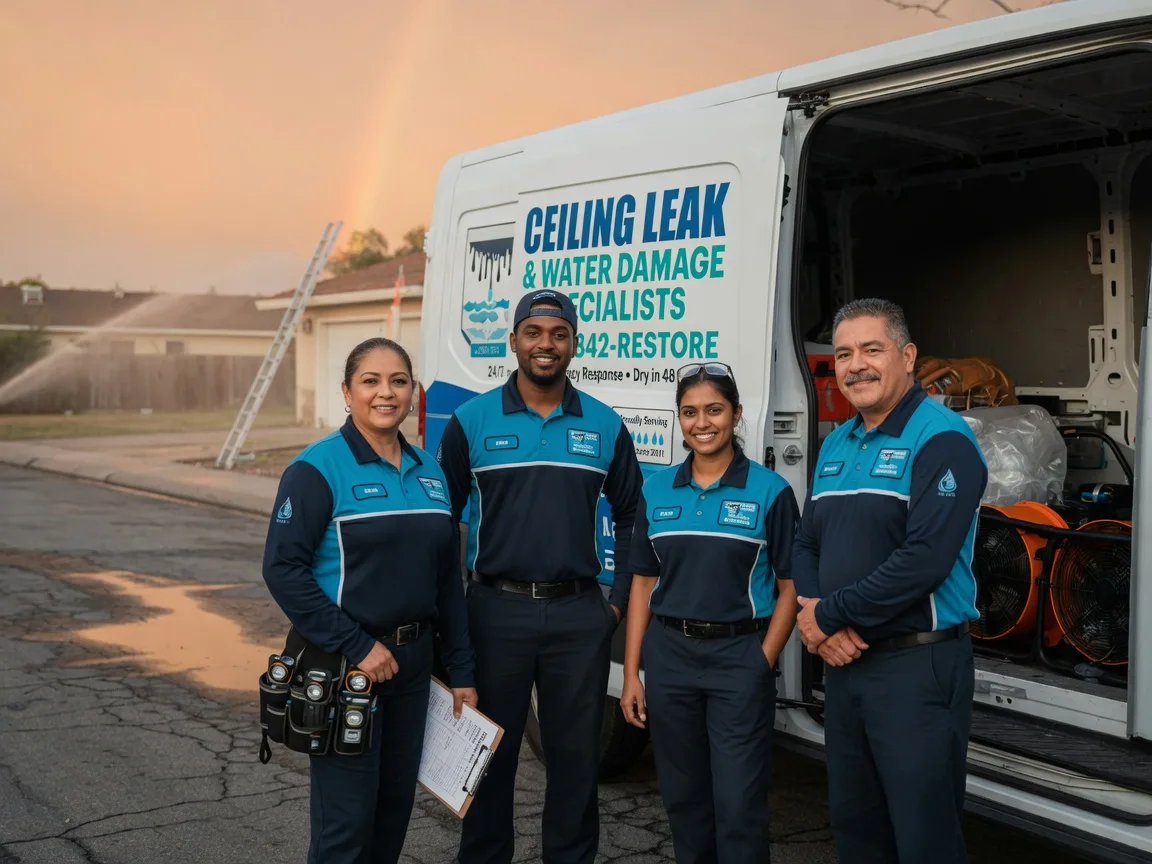 Ceiling Leak Cleanup company in Clipper Mills, CA