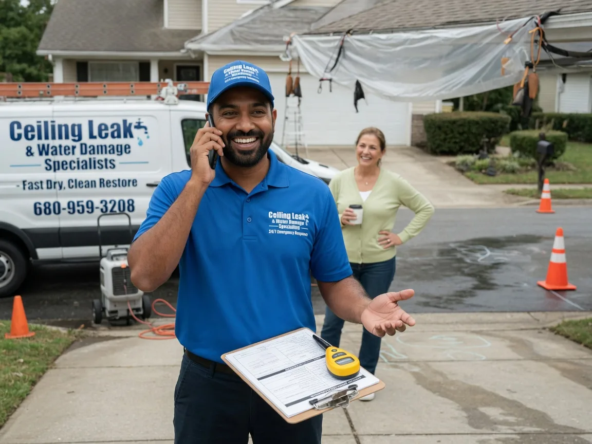 Ceiling Leak Cleanup Clipper Mills, CA FAQs